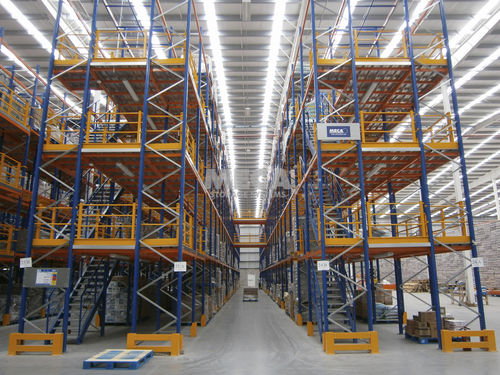 Стеллаж склад для хранения - MECA STORAGE SYSTEMS - для высоких нагрузок / для архива / большой высоты