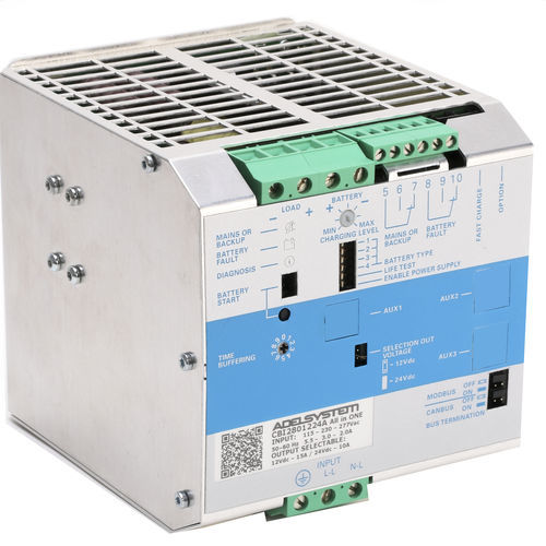 Многофункциональный ИБП - CBI2801224A - ADELSYSTEM - монофазовый / DC / Li-ion