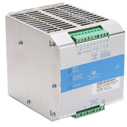Устройство зарядки батарей для резки - CB2410AC - ADELSYSTEM - на DIN-рейке / Li-ion / LiFePO4