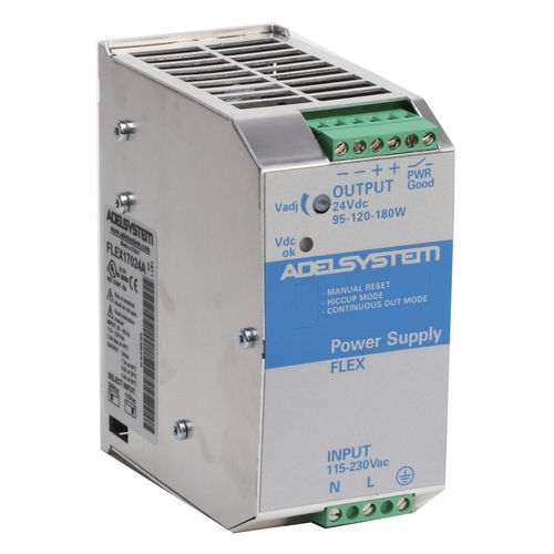 Источник электропитания на DIN-рейке - FLEX17024B - ADELSYSTEM - AC/DC / с одним выходом / стабилизированный