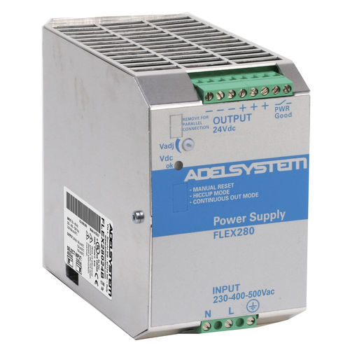 Источник электропитания на DIN-рейке - FLEX28024B - ADELSYSTEM - AC/DC / с одним выходом / стабилизированный