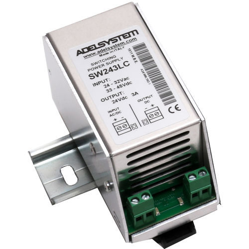Источник электропитания на DIN-рейке - SW243LC - ADELSYSTEM - DC/DC / AC/DC / с одним выходом
