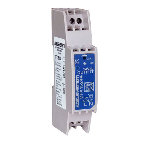 Источник электропитания на DIN-рейке - DFX1524A - ADELSYSTEM - 1U / AC/DC / с одним выходом
