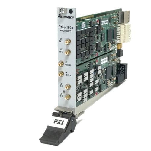 Цифровой преобразователь до 150 MS/s - PXIe-1803 - Astronics Test Systems - 2 канала / 1 канал / 14-битный