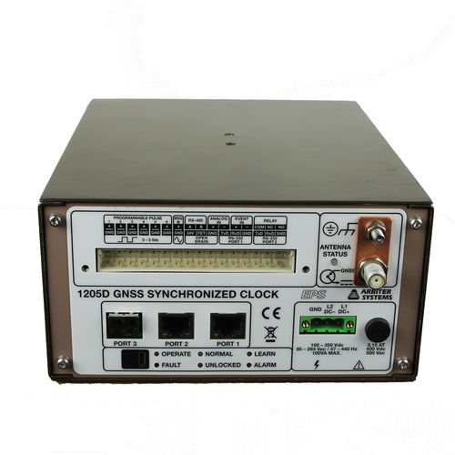 Синхронизированное часы - 1205D - Arbiter Systems - для сети / GPS / PTP