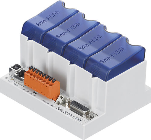 Программируемая автоматическая система со встроенным E/S - Saia PCD3.T66x - Saia Burgess Controls ( SBC ) - в сети / модульная
