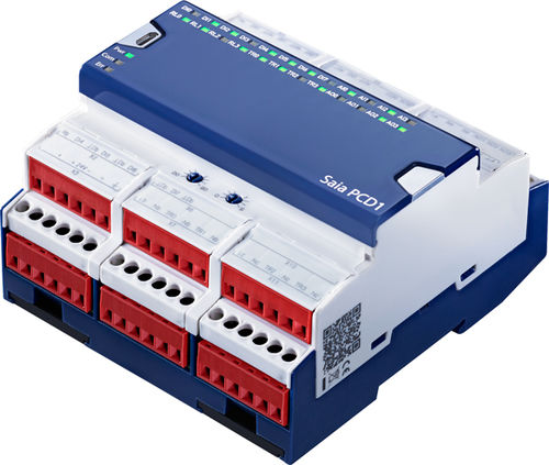 Аналоговый модуль входа/выхода - Saia PCD1.G360x-C15 - Saia Burgess Controls ( SBC ) - RS-485 / программируемый