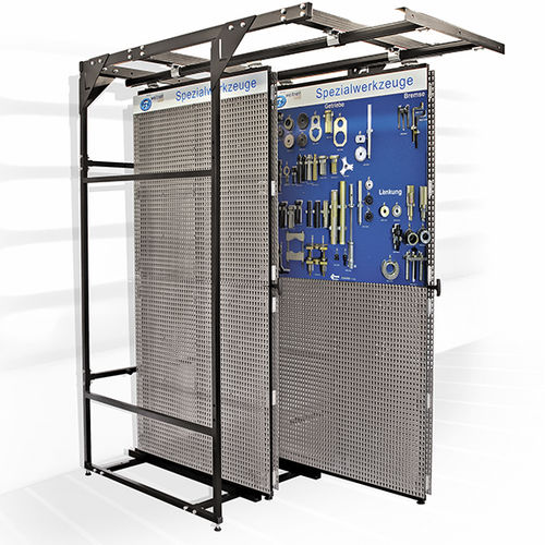 Шкаф для хранения - WW-PTC-2000-2-Kit  - Werner Weitner GmbH - на ножках / со сдвижными дверцами / из стали