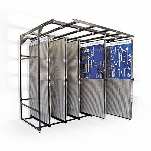 Шкаф для хранения - WW-TSS-PTC-2000-5 Kit - Werner Weitner GmbH - на ножках / со сдвижными дверцами / для инструментов