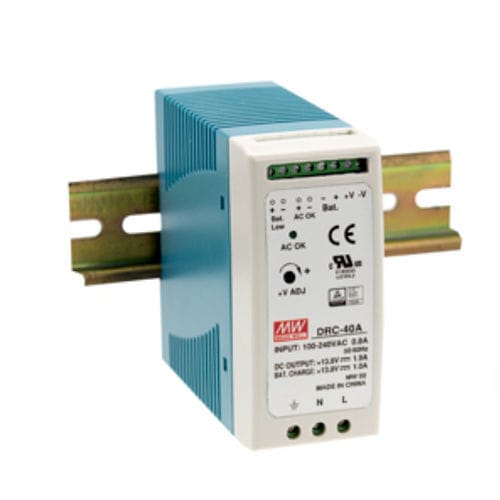 Источник электропитания на DIN-рейке - DRC-40A - Sunpower UK - AC/DC / с защитой от короткого замыкания / с защитой от сверхнагрузок