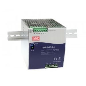 Источник электропитания на DIN-рейке - TDR-960-24 - Sunpower UK - AC/DC / с одним выходом / трехфазовый