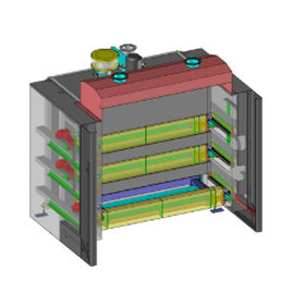 Печь с камерой - ELMETHERM - для полимеризации / для вулканизации / инфракрасная