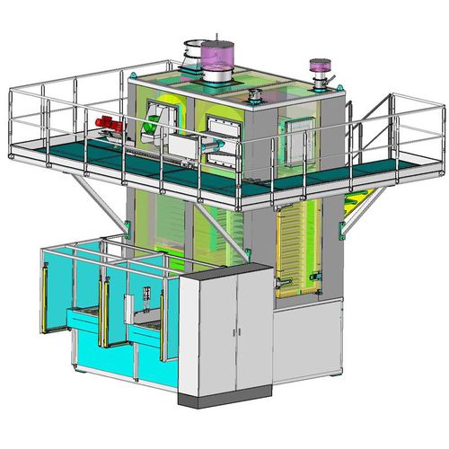 Печь в виде шкафа - ELMETHERM - для полимеризации / газовая / непрерывного действия