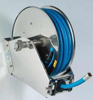 Наматывающее устройство для шланга - AUTO X3 - SAURO ROSSI & C. Snc - Avvolgitubo Hose-reel - с автоматическим вызовом / с настенным монтажом / из нержавеющей стали