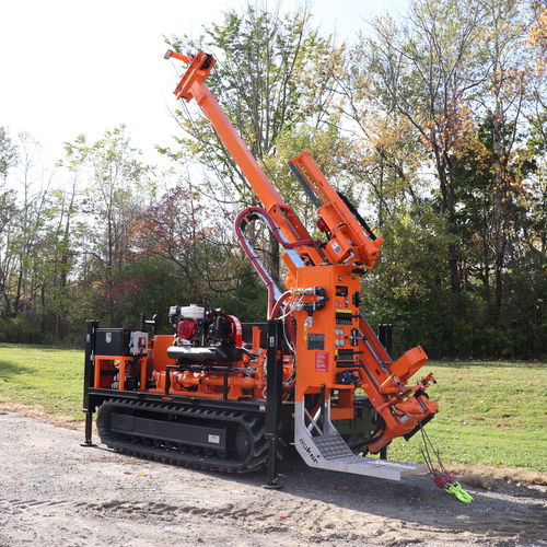 Многофункциональная буровая установка - REBEL XL - Acker Drill Company - гусеничная / поворотная / с дизельным двигателем