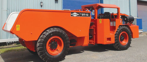 Шарнирный думпер - DT-1 series - DUX MACHINERY CORPORATION - дизельный / электрический / для подземной шахты