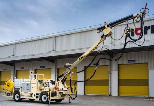 Мобильный бетононасос - SPRAYMEC 5100 - Normet - для туннеля / для строительства / для горной индустрии