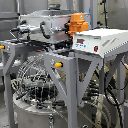 Ультразвуковое грубое сито - STR TEKNIK MAKINA - для эмалирования / стационарное / для порошков