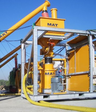 Бетоносмеситель для заливки полов - BAUER Maschinen GmbH