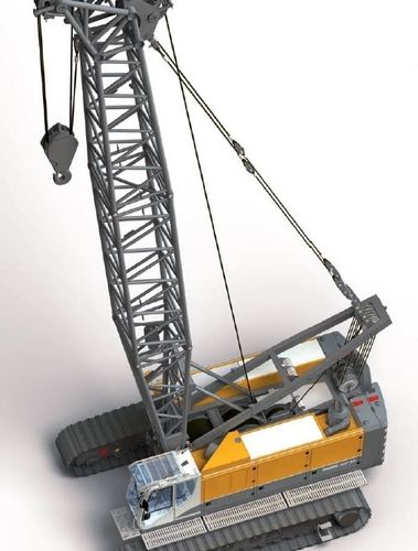 Гусеничный башенный кран - MC 96 - BAUER Maschinen GmbH - для подъема / гидравлический