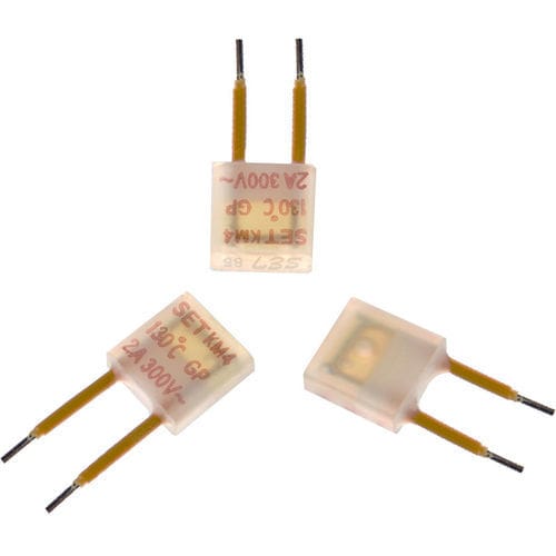 Радиальный предохранитель - KM series - Xiamen SET electronics Co.,Ltd - термический / для батареи / для трансформатора