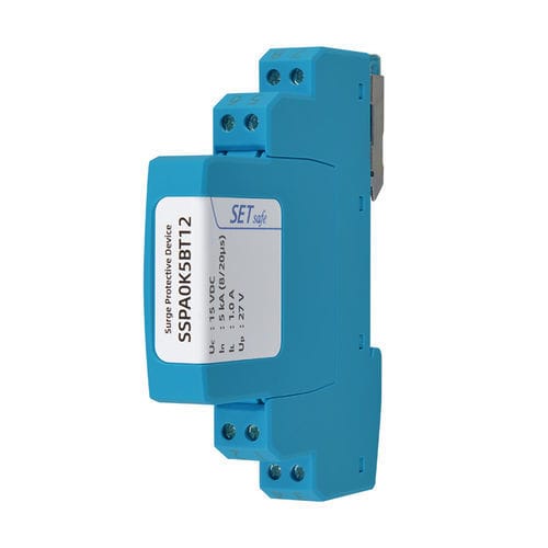 Молниеотвод для фотогальванической установки - SSPA0K05B Series - Xiamen SET electronics Co.,Ltd - постоянный ток / на DIN-рейке / питание по Ethernet
