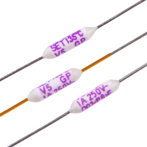 Осевой предохранитель - V series  - Xiamen SET electronics Co.,Ltd - термический / из керамики / для освещения