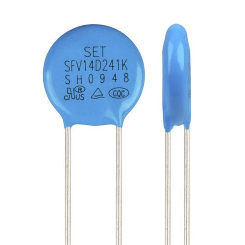 Варистор оксид металла - SFV14D series - Xiamen SET electronics Co.,Ltd - MOV