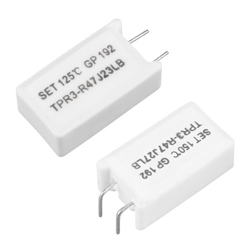 Резистор в катушке - TPR3 series - Xiamen SET electronics Co.,Ltd - мощности / устойчивый к КЗ / с керамической коробкой