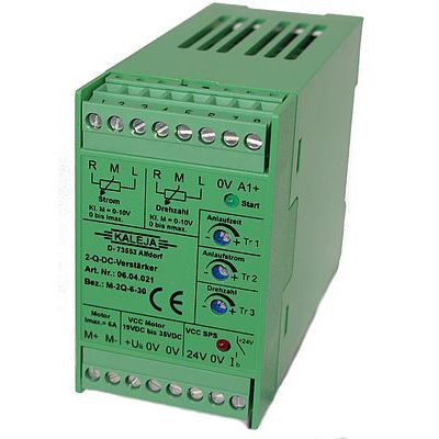 Щеточный контроллер скорости двигателя - M-2Q-6-30 - KALEJA GmbH - DC / с аналоговым входом / с цифровыми входами