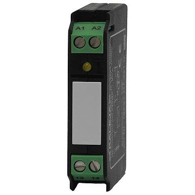 Статическое реле 24 Vcc - Mini-OM-75-30 - KALEJA GmbH - на DIN-рейке / с выходом DC / со светодиодным индикатором