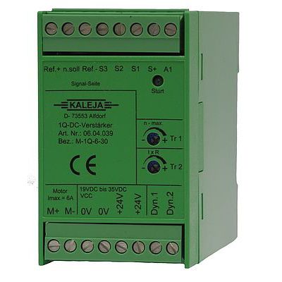 Щеточный контроллер скорости двигателя - M-1Q-6-30 - KALEJA GmbH - DC / с цифровыми входами / с аналоговым входом