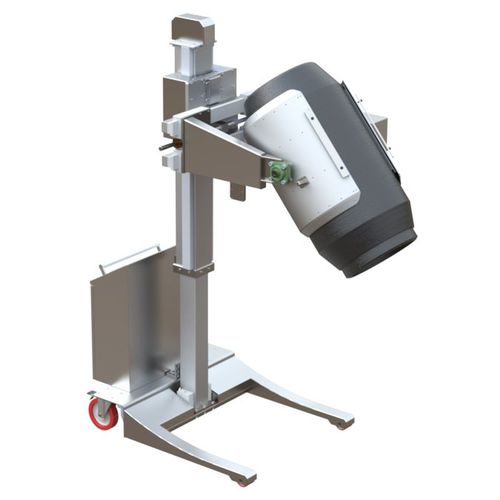 Электрический штабелер - BS120 DVE    - VEAB - с платформой для оператора / 12 В / для разгрузочно-погрузочных работ