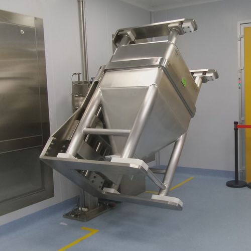 Гидравлический опрокидыватель - BS103 IBC - VEAB - для IBC / фиксированный / ATEX