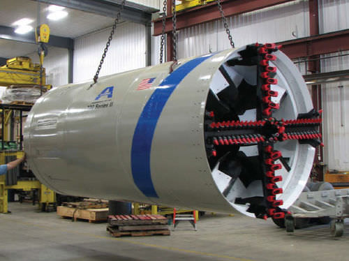Проходческий щит - ø 1 257 - 2 500 mm | TBM series - Akkerman