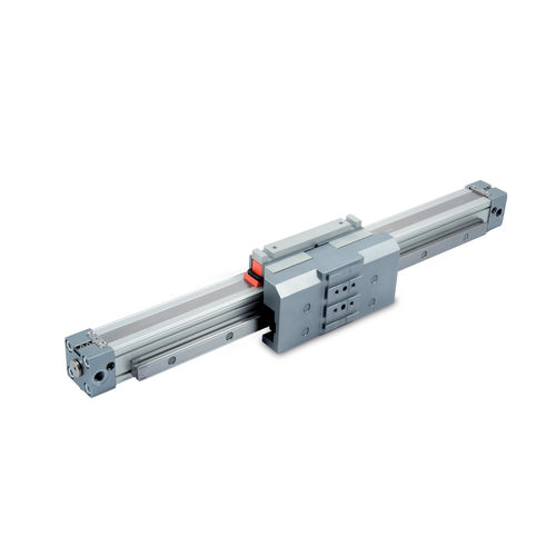 Пневматический цилиндр - V-Lock series - METAL WORK - без штока / двойного действия / из нержавеющей стали