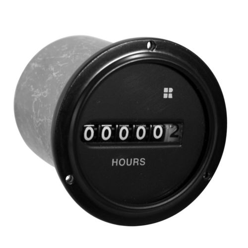 Счетчик часовой - 720-0007  - TRUMETER - аналоговый / электромеханический / для монтажа на панели