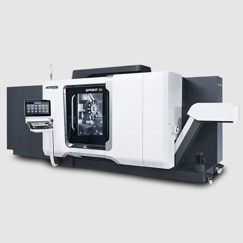 Токарный станок ЧПУ - SPRINT 65 - DMG MORI - 4 оси / VDI 30 / 12 инструментов