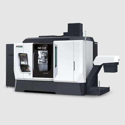 Токарно-фрезерный центр ЧПУ - NZ DUE - DMG MORI - горизонтальный / 3 оси / с двумя шпинделями