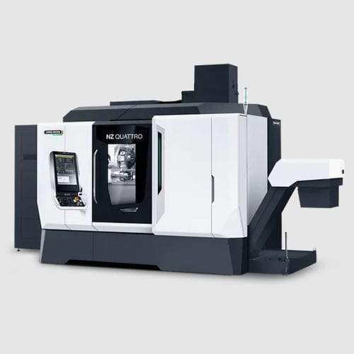 Токарно-фрезерный центр ЧПУ - NZ QUATTRO - DMG MORI - горизонтальный / 3 оси / с двумя шпинделями