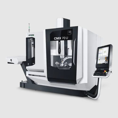 Обрабатывающий центр 5 осей - CMX 70 U - DMG MORI - вертикальный / с поворотным столом / 30 инструментов