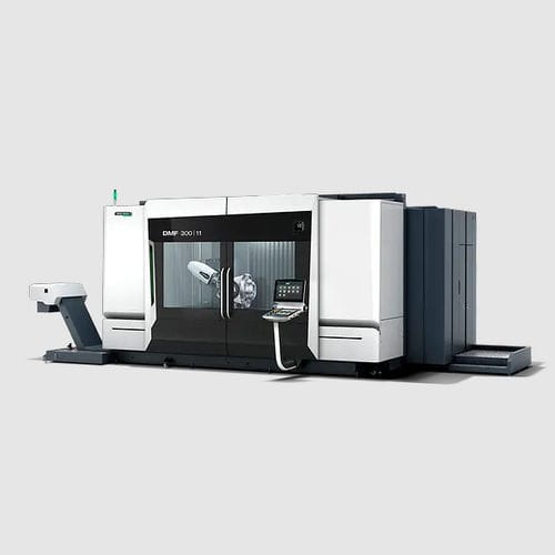 Токарно-фрезерный центр ЧПУ - DMF 300|​​11 (FD) - DMG MORI - вертикальный / 5 осей / с подвижной стойкой
