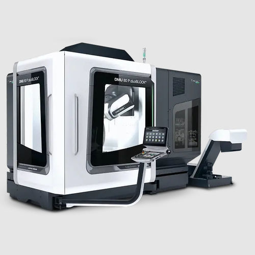 Токарно-фрезерный центр ЧПУ - DMU 80 P (FD) duoBLOCK - DMG MORI - универсальный / 5 осей / со стержнем