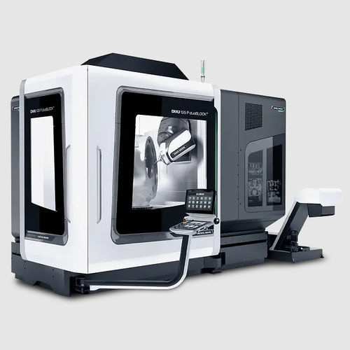 Токарно-фрезерный центр ЧПУ - DMU 125 P (FD) duoBLOCK - DMG MORI - универсальный / 5 осей / со стержнем