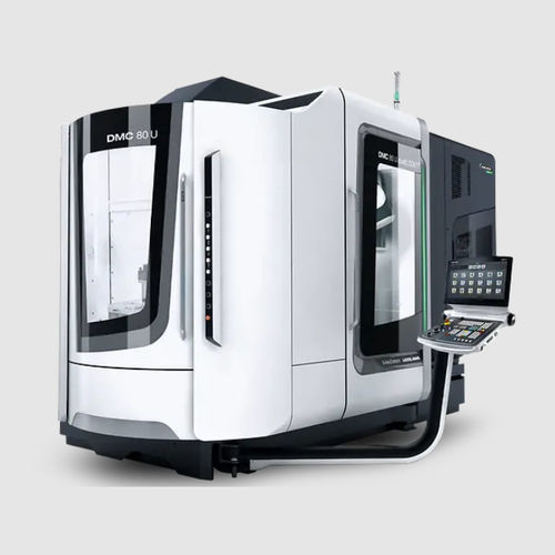 Токарно-фрезерный центр ЧПУ - DMC 80 U (FD) duoBLOCK - DMG MORI - вертикальный / 5 осей / со стержнем