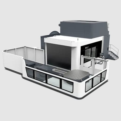 Обрабатывающий центр 5 осей - DMC 340 U (FD) - DMG MORI - вертикальный / для авиационно-космической промышленности / прецизионный