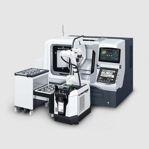 Роботизированная ячейка для разгрузочно-погрузочных работ - MATRIS Light - DMG MORI - для обрабатывающего центра / коллаборативная