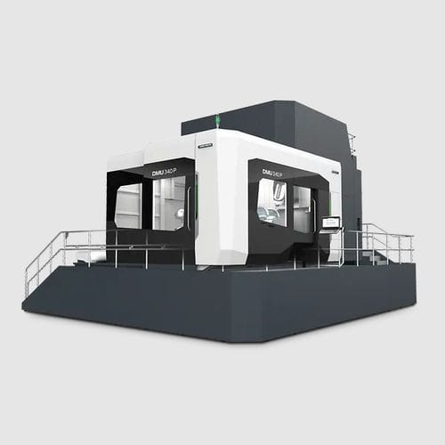 Обрабатывающий центр 5 осей - DMU 340 P (FD) - DMG MORI - вертикальный / тип козлового крана / прецизионный