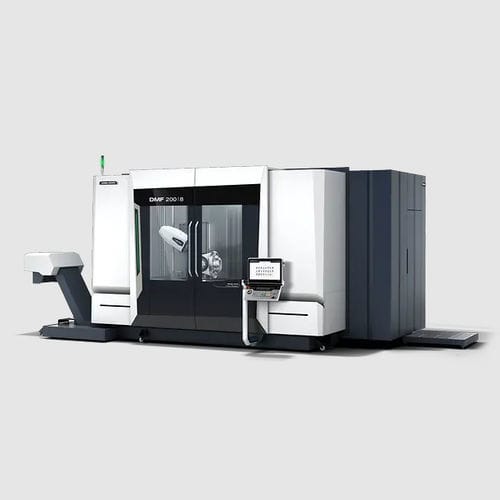 Токарно-фрезерный центр ЧПУ - DMF 200|8 (FD) - DMG MORI - универсальный / 5 осей / со стержнем