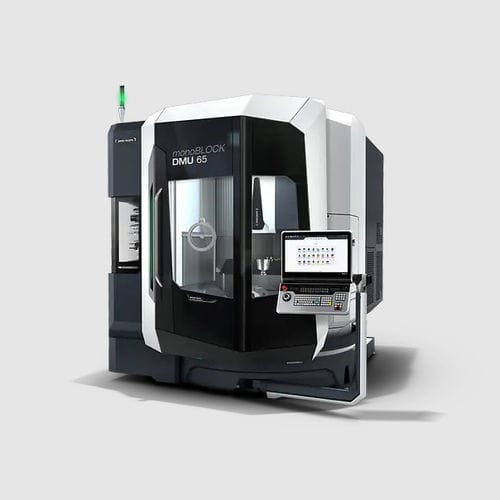 Обрабатывающий центр 5 осей - DMU 65 (FD) monoBLOCK 2nd Generation - DMG MORI - вертикальный / для форм / для авиационно-космической промышленности